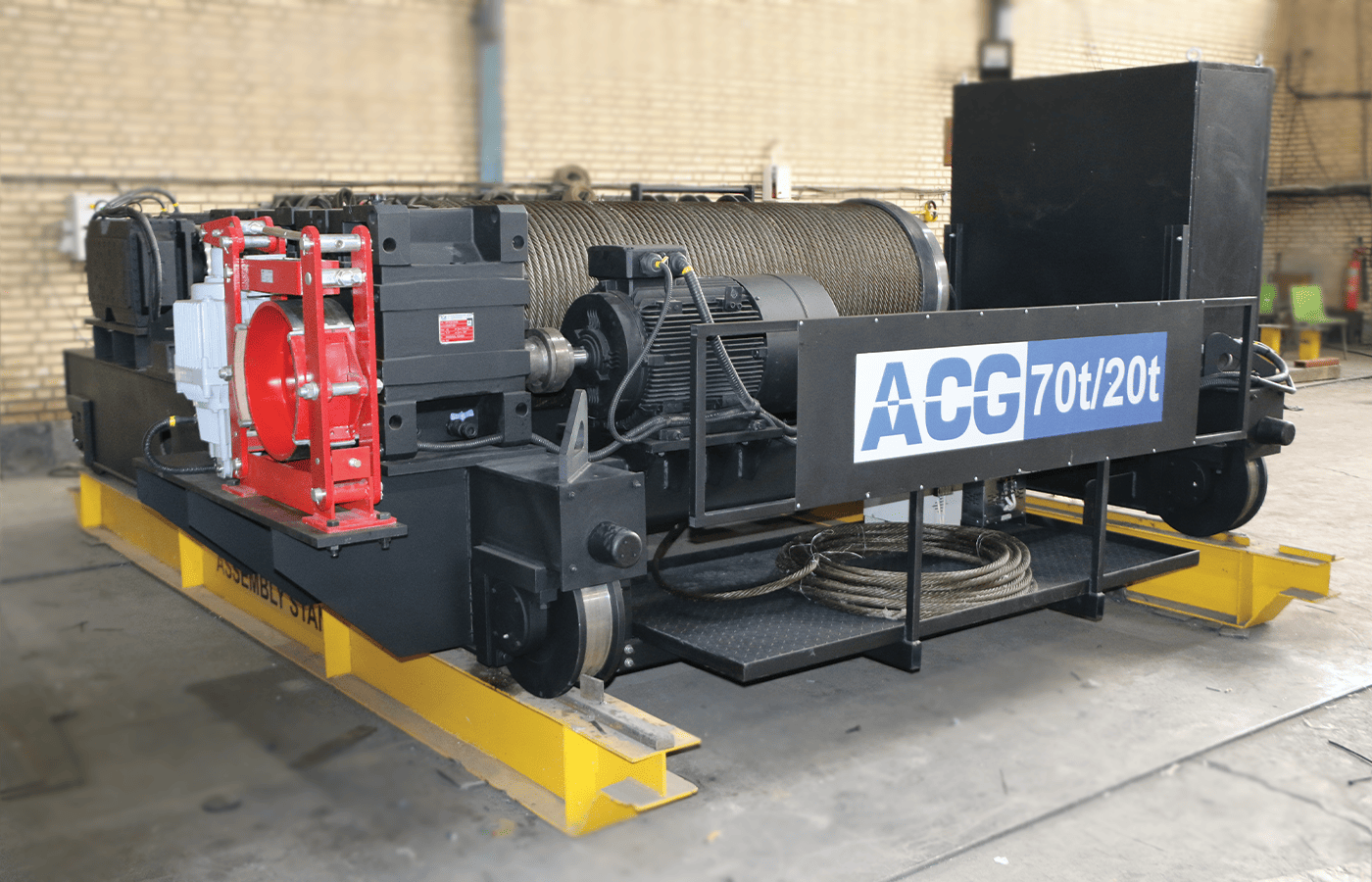 مهندسی و طراحی اپن وینچ صنعتی ACG